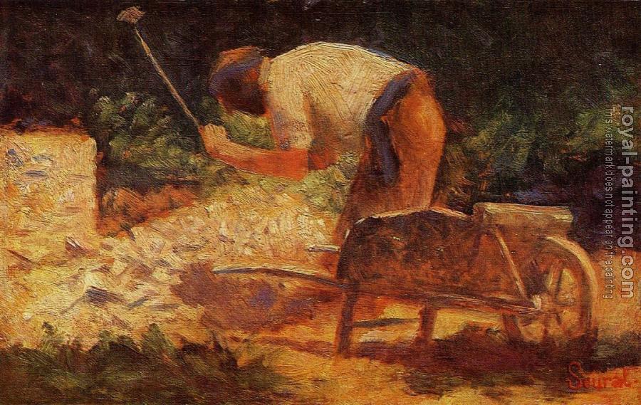 Georges Seurat : The Stone Breaker IV Georges Seurat : The Stone Breaker IV